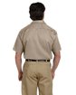 Dickies Men's Short-Sleeve Work Shirt khaki ModelBack