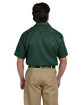 Dickies Unisex Short-Sleeve Work Shirt hunter green ModelBack