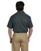 Dickies Men's 5.25 oz./yd² Short-Sleeve Work Shirt CHARCOAL ModelBack