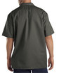 Dickies Unisex Short-Sleeve Work Shirt olive green ModelBack