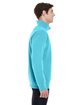 Comfort Colors Adult Quarter-Zip Sweatshirt LAGOON BLUE ModelSide