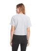Next Level Apparel Ladies' Ideal Crop T-Shirt heather gray ModelBack