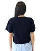 Next Level Apparel Ladies' Ideal Crop T-Shirt midnight navy ModelBack