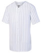 Augusta Sportswear Unisex Pin Stripe Baseball Jersey  