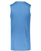 Augusta Sportswear Adult Step-Back Basketball Jersey colum blue/ wht ModelBack