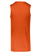 Augusta Sportswear Adult Step-Back Basketball Jersey orange/ white ModelBack