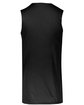 Augusta Sportswear Adult Step-Back Basketball Jersey black/ white ModelBack