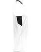 Augusta Sportswear Adult Step-Back Basketball Jersey white/ black ModelSide