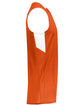 Augusta Sportswear Adult Step-Back Basketball Jersey orange/ white ModelSide