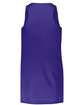 Augusta Sportswear Ladies' Step-Back Basketball Jersey purple/ white ModelBack