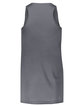 Augusta Sportswear Ladies' Step-Back Basketball Jersey graphite/ white ModelBack