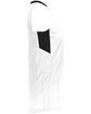 Augusta Sportswear Ladies' Step-Back Basketball Jersey white/ black ModelSide