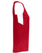 Augusta Sportswear Ladies' Step-Back Basketball Jersey red/ white ModelSide