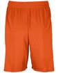 Augusta Sportswear Adult Step-Back Basketball Short orange/ white ModelBack