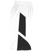Augusta Sportswear Adult Step-Back Basketball Short white/ black ModelSide