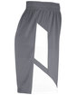 Augusta Sportswear Adult Step-Back Basketball Short graphite/ white ModelSide