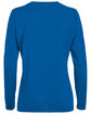 Augusta Sportswear Ladies' Wicking Long-Sleeve T-Shirt royal ModelBack