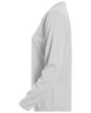 Augusta Sportswear Ladies' Wicking Long-Sleeve T-Shirt white ModelSide