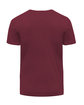 Threadfast Apparel Unisex Ultimate Cotton T-Shirt burgundy OFBack