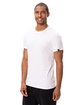 Threadfast Apparel Unisex Ultimate NFC Tap T-Shirt white nfc ModelQrt