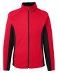Spyder Men's Constant Full-Zip Sweater Fleece Jacket red/ black/ blk FlatFront