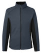 Spyder Men's Constant Full-Zip Sweater Fleece Jacket frntier/ blk/ bl FlatFront