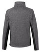 Spyder Men's Constant Full-Zip Sweater Fleece Jacket BLACK HTHR/ BLK OFBack