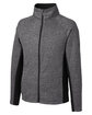Spyder Men's Constant Full-Zip Sweater Fleece Jacket black hthr/ blk OFQrt