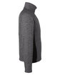 Spyder Men's Constant Full-Zip Sweater Fleece Jacket black hthr/ blk OFSide