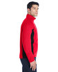 Spyder Men's Constant Full-Zip Sweater Fleece Jacket RED/ BLACK/ BLK ModelSide