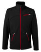 Spyder Men's Transport Soft Shell Jacket black/ red FlatFront