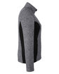 Spyder Ladies' Constant Full-Zip Sweater Fleece Jacket black hthr/ blk OFSide