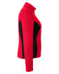 Spyder Ladies' Constant Full-Zip Sweater Fleece Jacket red/ black/ wht OFSide