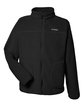 Columbia Men's Rugged Ridge II Sherpa Full-Zip Fleece Jacket black OFFront
