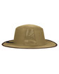 Pacific Headwear Perforated Legend Boonie khaki/ dr brown ModelSide