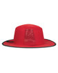Pacific Headwear Perforated Legend Boonie red/ graphite ModelSide