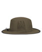 Pacific Headwear Perforated Legend Boonie loden/ graphite ModelSide