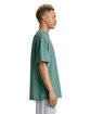 American Apparel Unisex Mockneck Pique T-Shirt arctic ModelSide