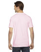 American Apparel Unisex Fine Jersey Short-Sleeve T-Shirt LIGHT PINK ModelBack