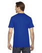 American Apparel Unisex Fine Jersey USA Made T-Shirt ROYAL BLUE ModelBack