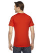 American Apparel Unisex Fine Jersey USA Made T-Shirt ORANGE ModelBack