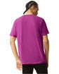 American Apparel Unisex Fine Jersey Short-Sleeve T-Shirt super pink ModelBack