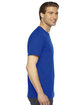 American Apparel Unisex Fine Jersey USA Made T-Shirt ROYAL BLUE ModelSide