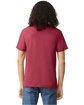 American Apparel Unisex CVC T-Shirt heather cardinal ModelBack