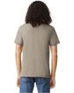 American Apparel Unisex CVC T-Shirt HEATHER KHAKI ModelBack
