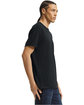American Apparel Unisex CVC T-Shirt black ModelSide