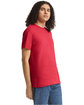 American Apparel Unisex CVC T-Shirt heather red ModelSide