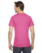 American Apparel Unisex Fine Jersey Short-Sleeve T-Shirt FUCHSIA ModelBack