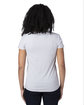 Threadfast Apparel Ladies' Ultimate V-Neck T-Shirt SILVER ModelBack