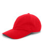 Pacific Headwear Brushed Cotton Twill Bucket Cap red ModelQrt